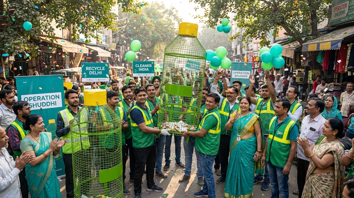Operation Shuddhi plastic waste recovery mission