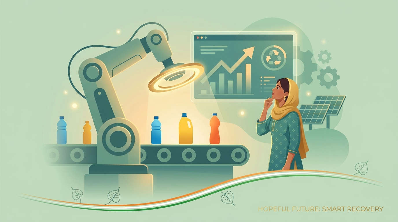 AI in Plastic Waste Management: How Digital Technology Is Transforming India’s Recycling Revolution